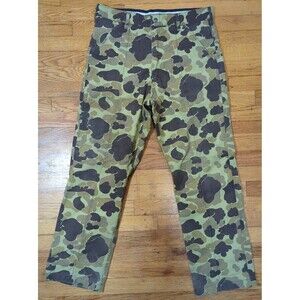 Vintage Cabela's Camo Men’s Duck Hunting Gore-Tex Frogskin Pants Sz S 31" Inseam